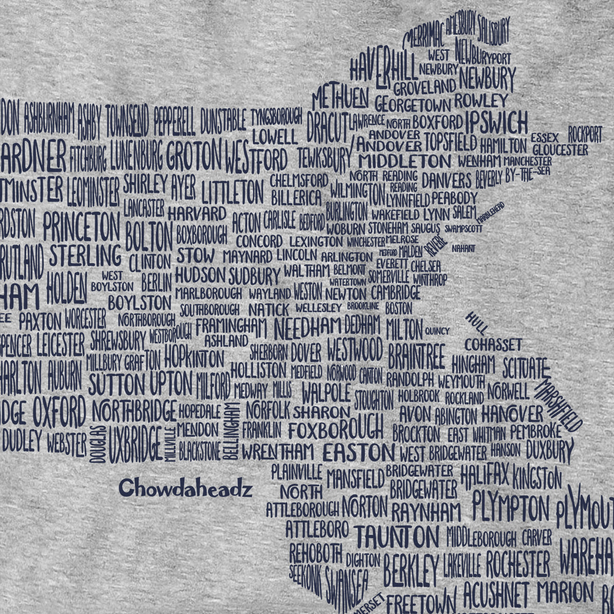 Massachusetts Cities & Towns Hoodie product image 10