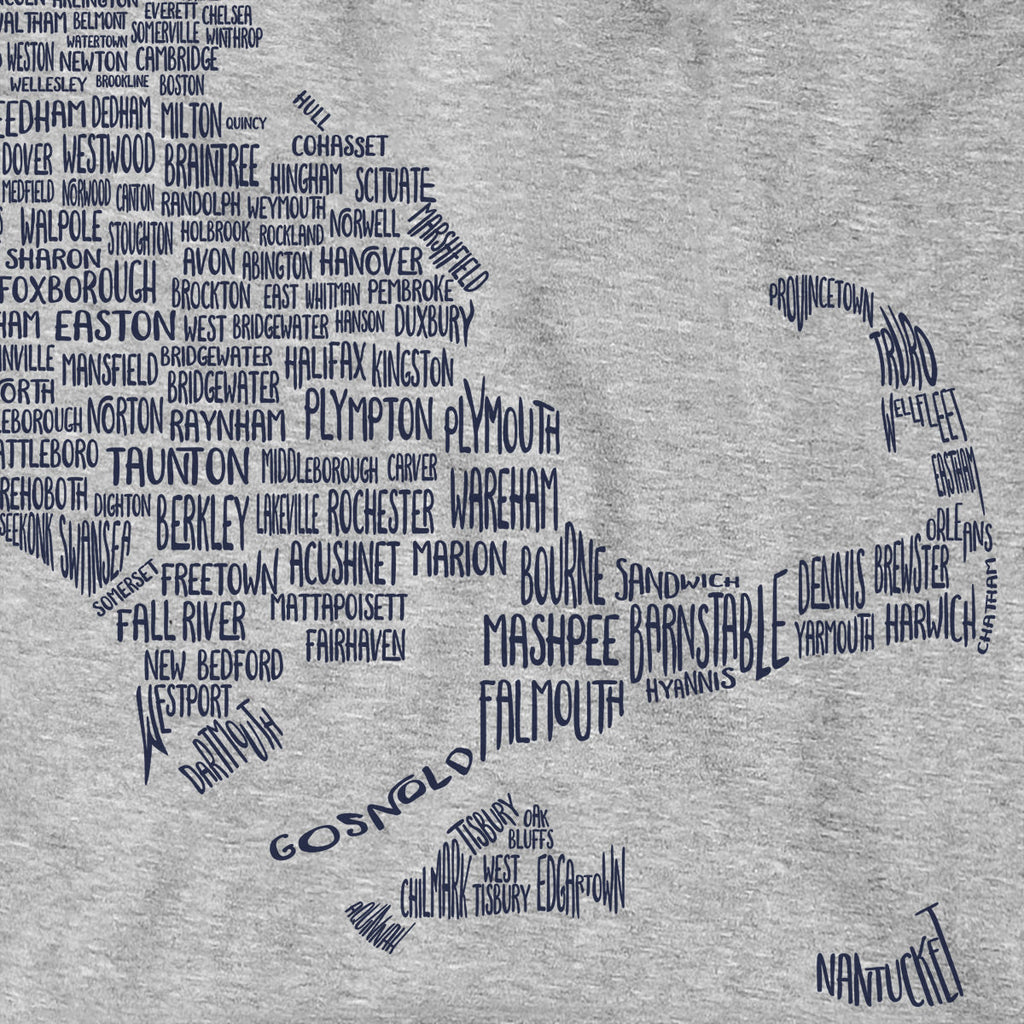 Massachusetts Cities & Towns Hoodie product image 8