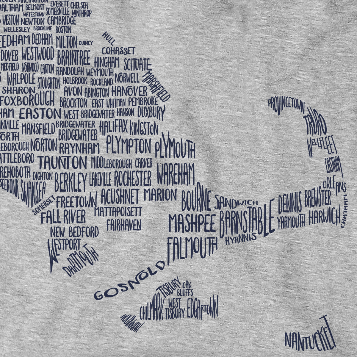 Massachusetts Cities & Towns Hoodie product image 8