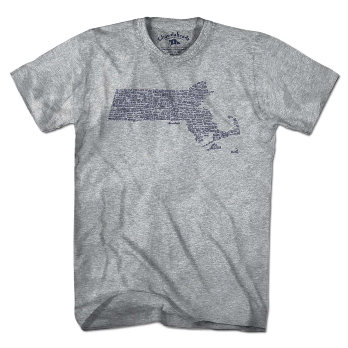 Massachusetts Cities & Towns T-Shirt product image 6