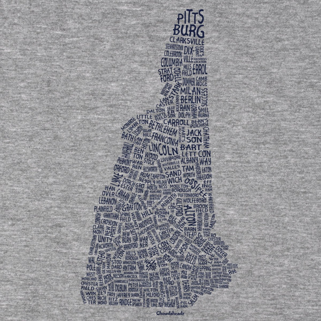 New Hampshire Cities & Towns T-Shirt product image 6
