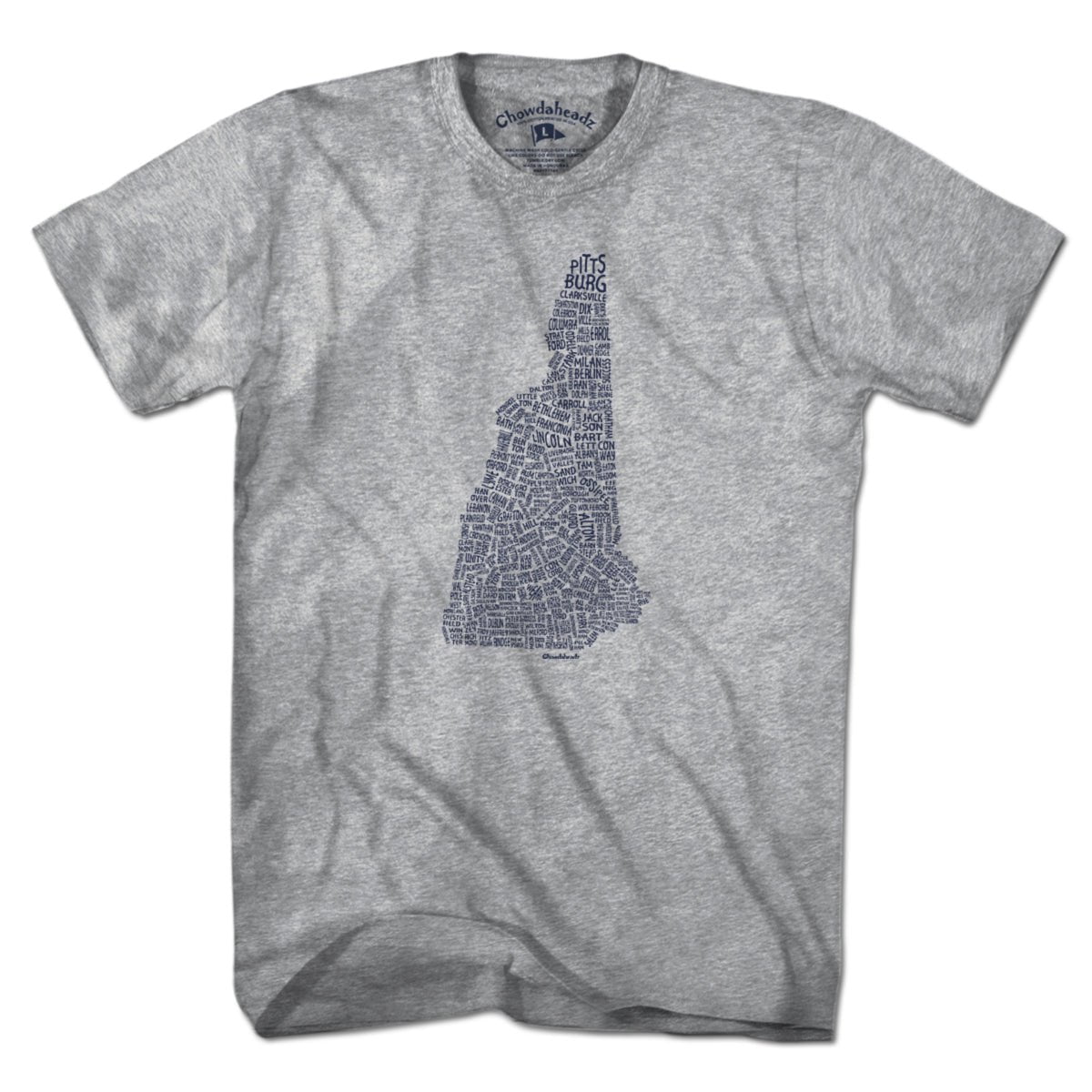 New Hampshire Cities & Towns T-Shirt product image 5