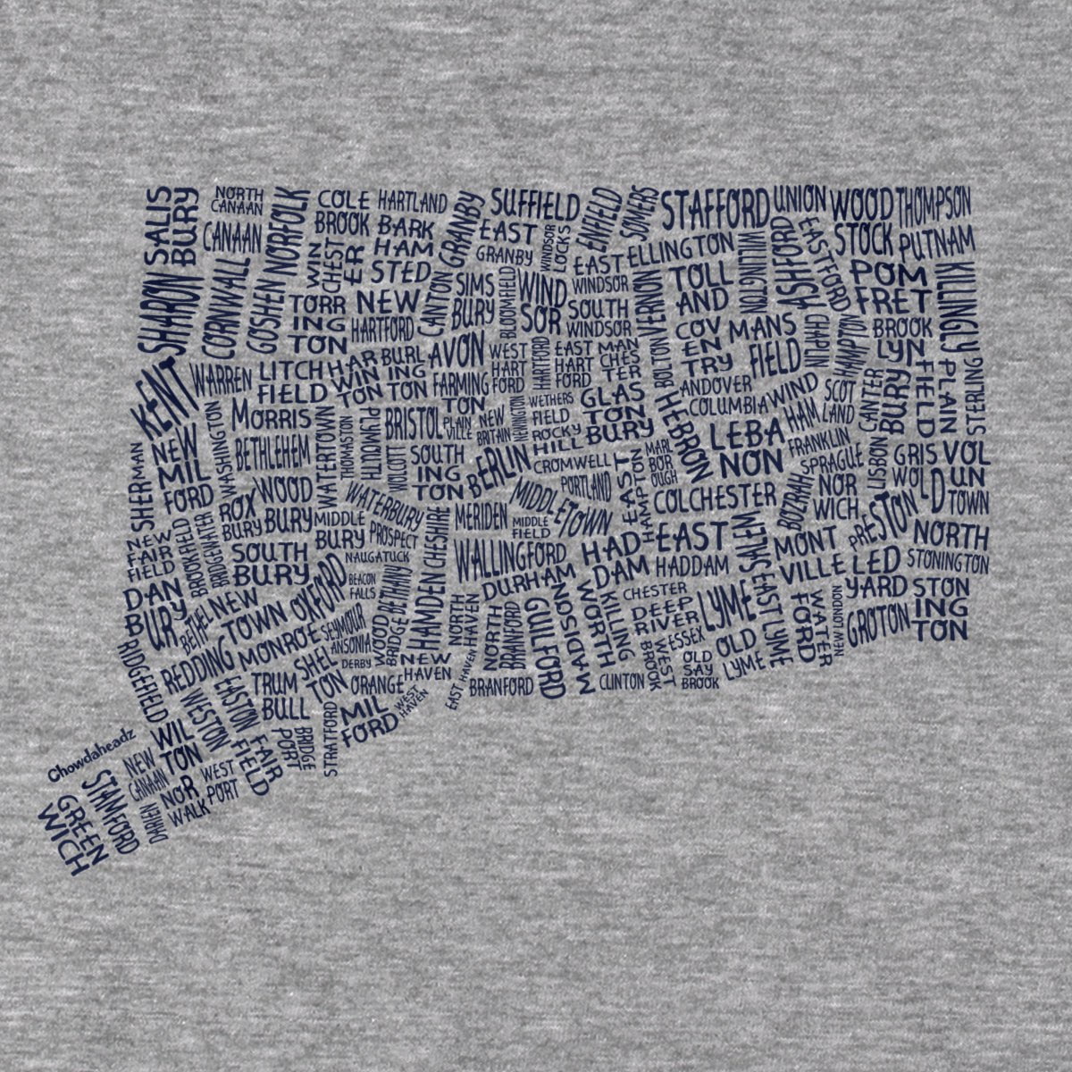 Connecticut Cities & Towns T-Shirt product image 6