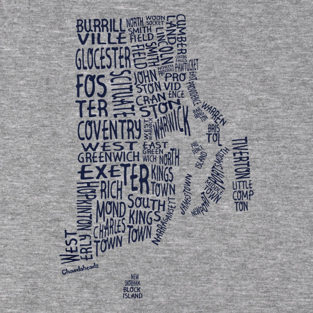 Rhode Island Cities & Towns T-Shirt product image 6