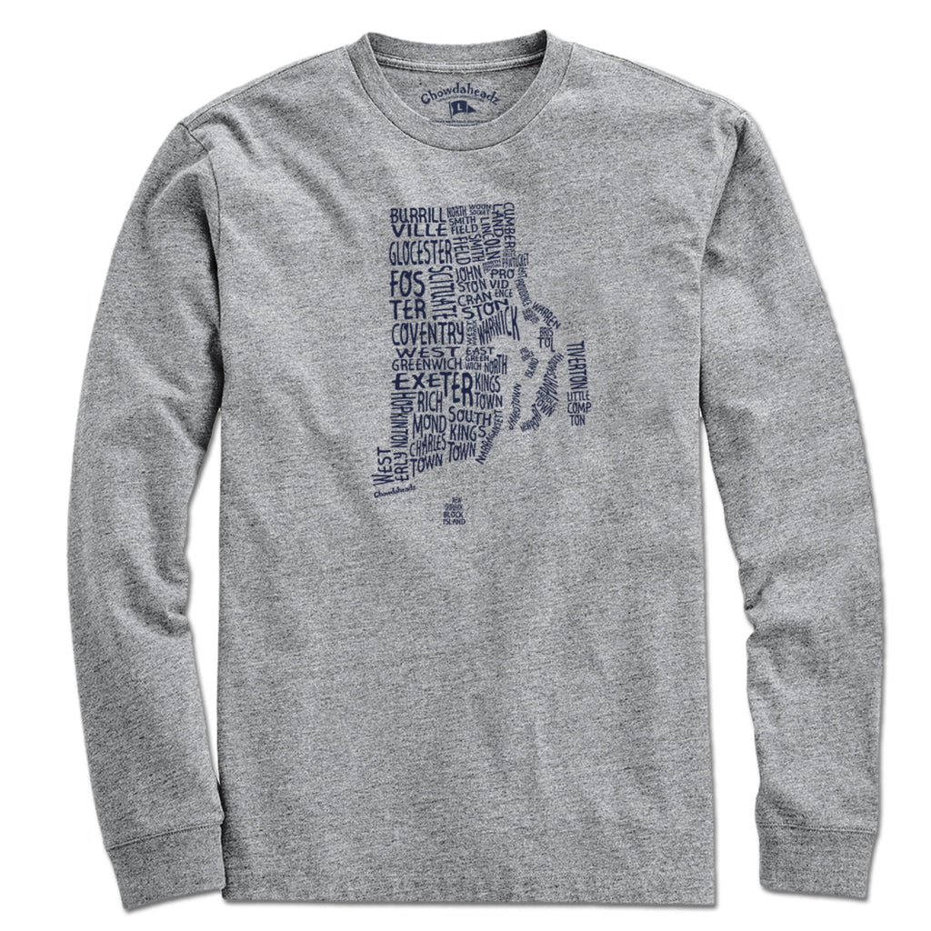 Rhode Island Cities & Towns T-Shirt product image 7