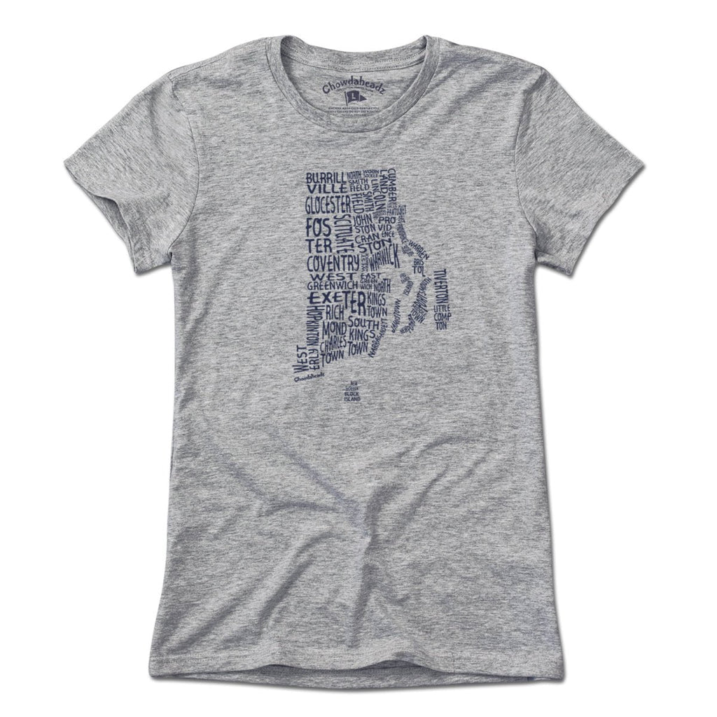 Rhode Island Cities & Towns T-Shirt product image 8