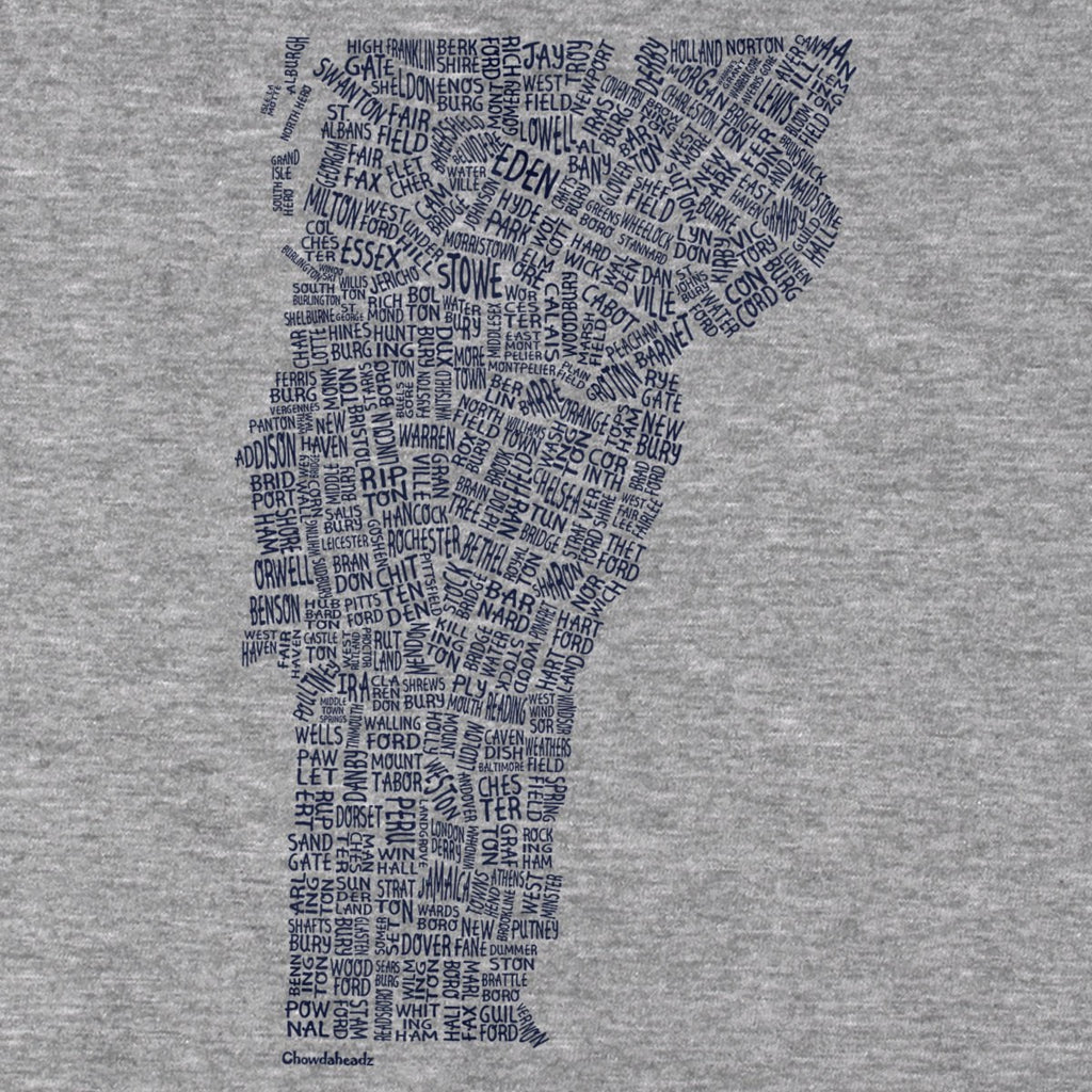 Vermont Cities & Towns T-Shirt product image 6