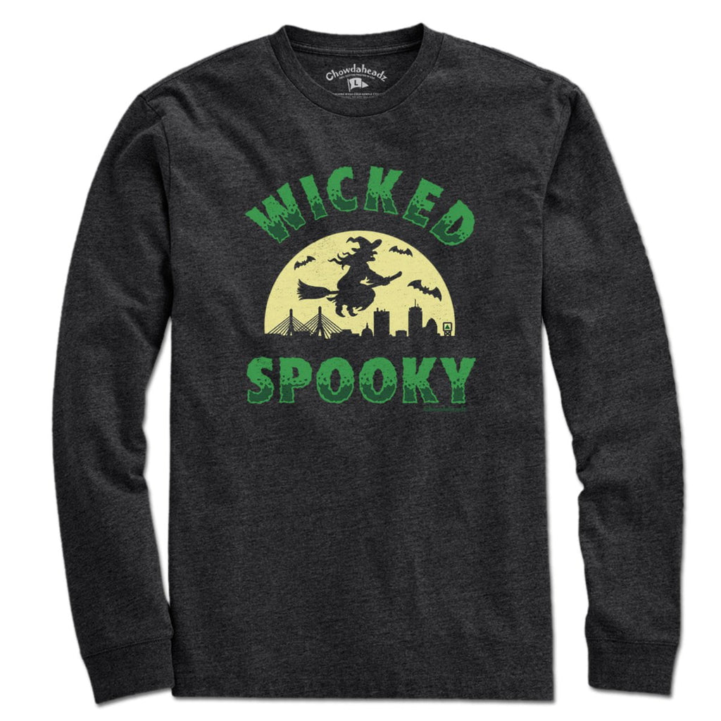 Wicked Spooky Witch Skyline T-Shirt product image 3