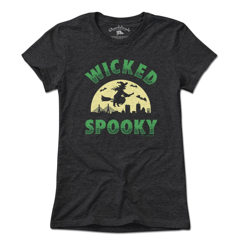Wicked Spooky Witch Skyline T-Shirt product image 4