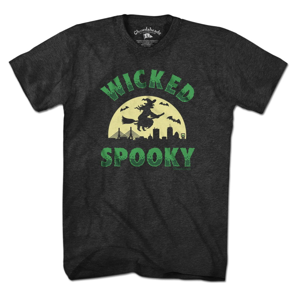 Wicked Spooky Witch Skyline T-Shirt product image 1