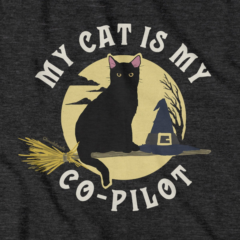 My Cat Is My Co-Pilot T-Shirt product image 2