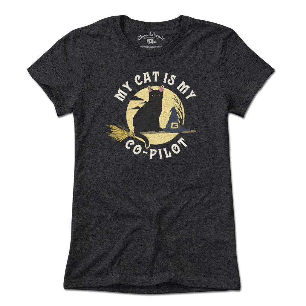 My Cat Is My Co-Pilot T-Shirt product image 4