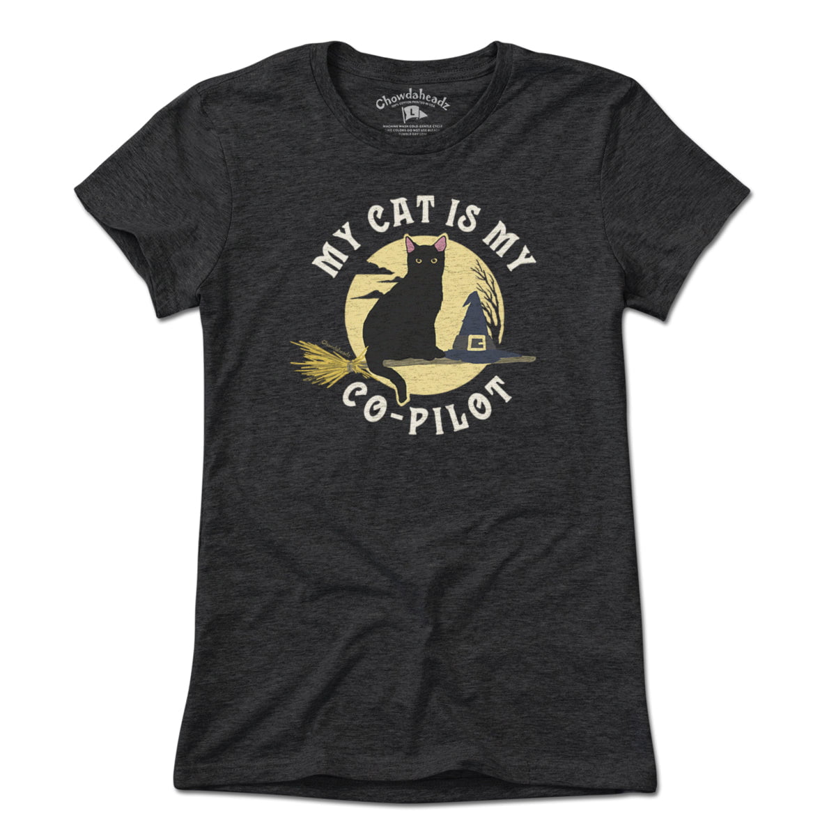 My Cat Is My Co-Pilot T-Shirt product image 4