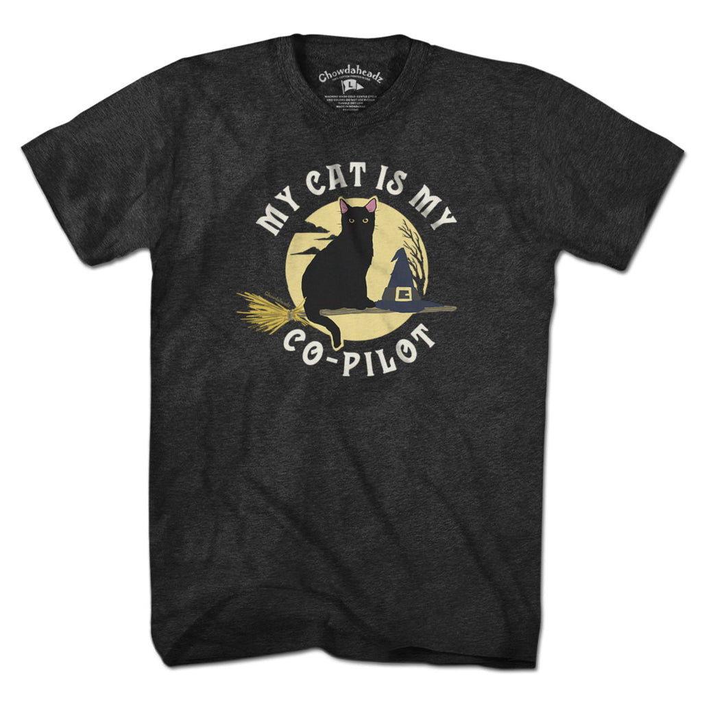 My Cat Is My Co-Pilot T-Shirt product image 1