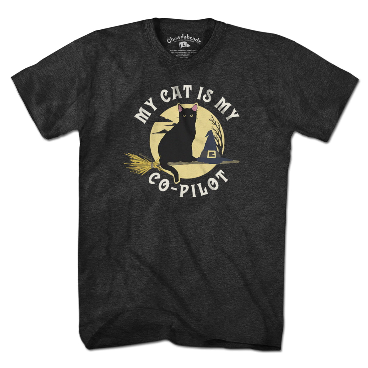 My Cat Is My Co-Pilot T-Shirt product image 1