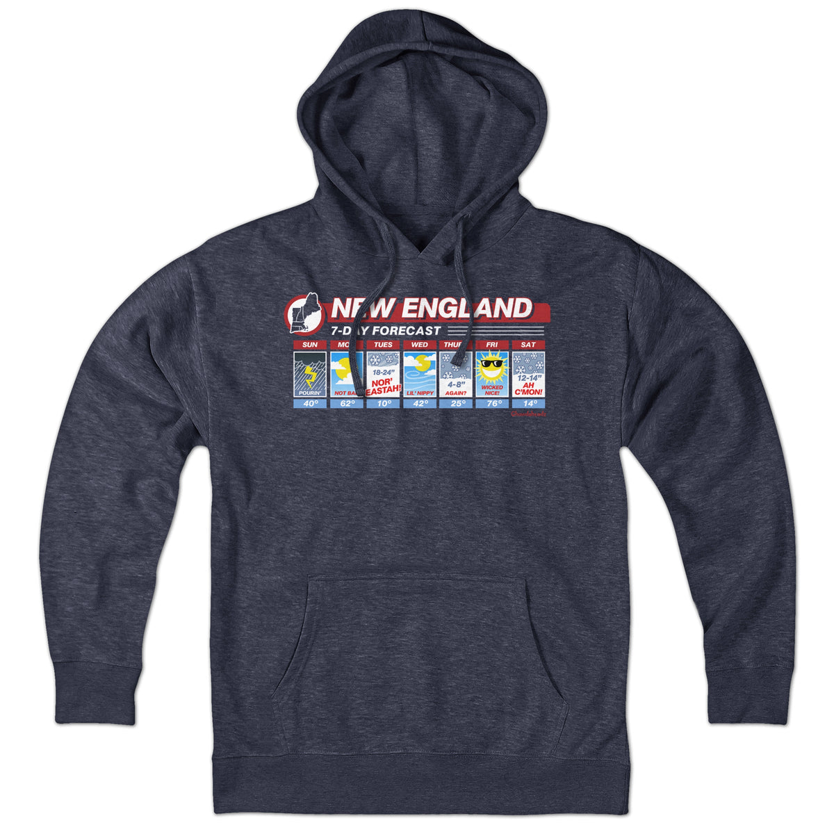New England Weather Hoodie product image 5