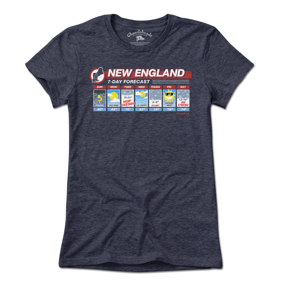 New England Weather T-Shirt product image 5