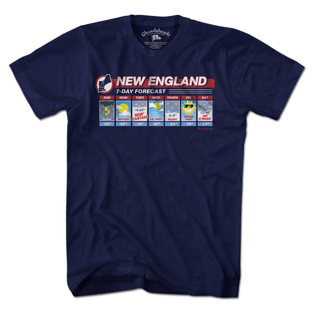New England Weather T-Shirt product image 1