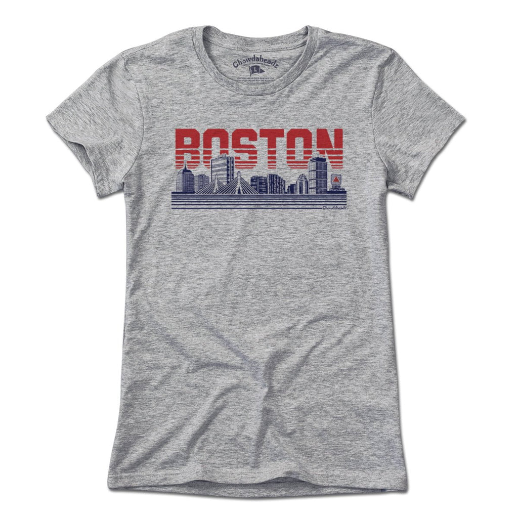 Boston Lined Cityscape T-Shirt product image 4