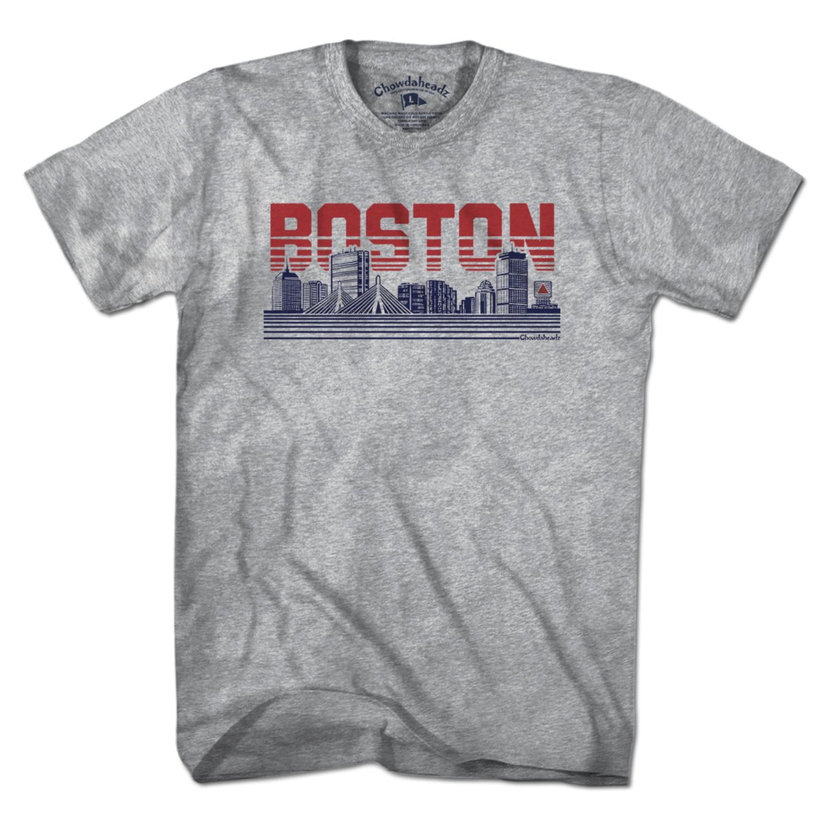 Boston Lined Cityscape T-Shirt product image 1