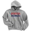 Boston Lined Cityscape Youth Hoodie product image 1