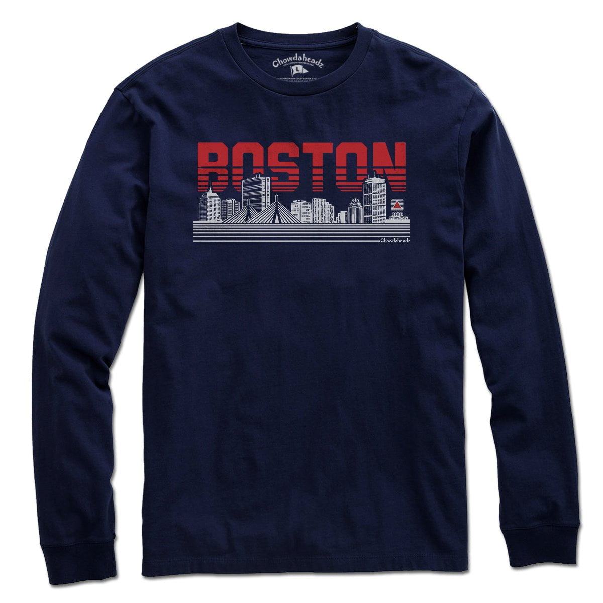 Boston Lined Cityscape T-Shirt product image 7