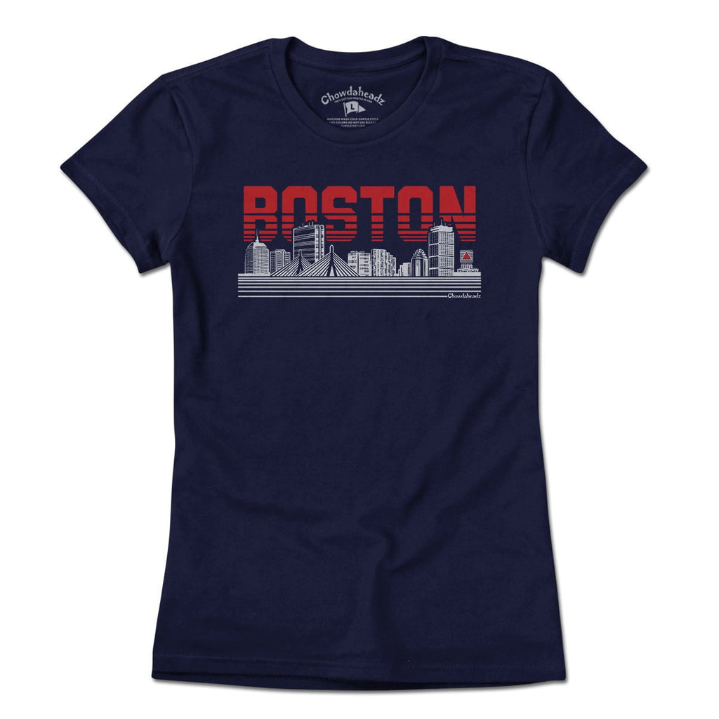 Boston Lined Cityscape T-Shirt product image 8