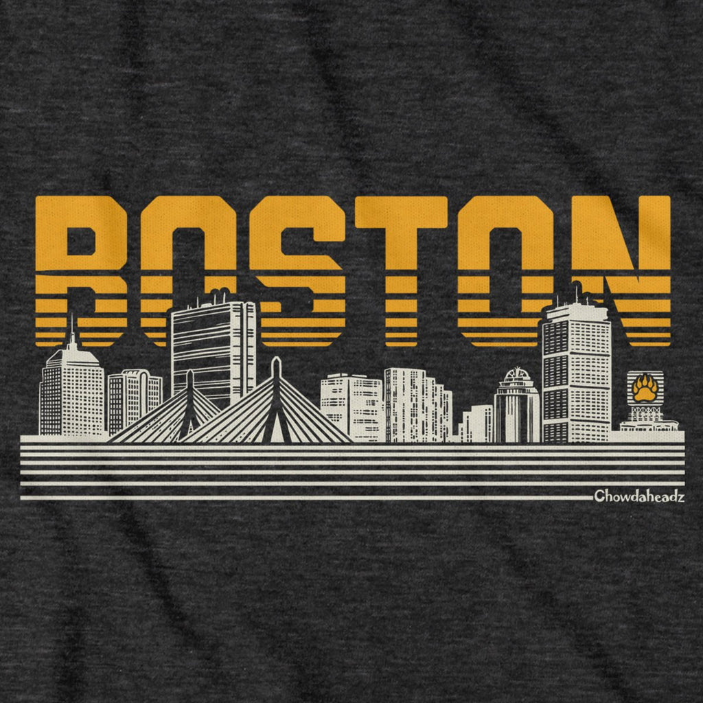 Boston Lined Cityscape T-Shirt product image 10