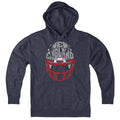 New England Football Helmet Hoodie product image 1