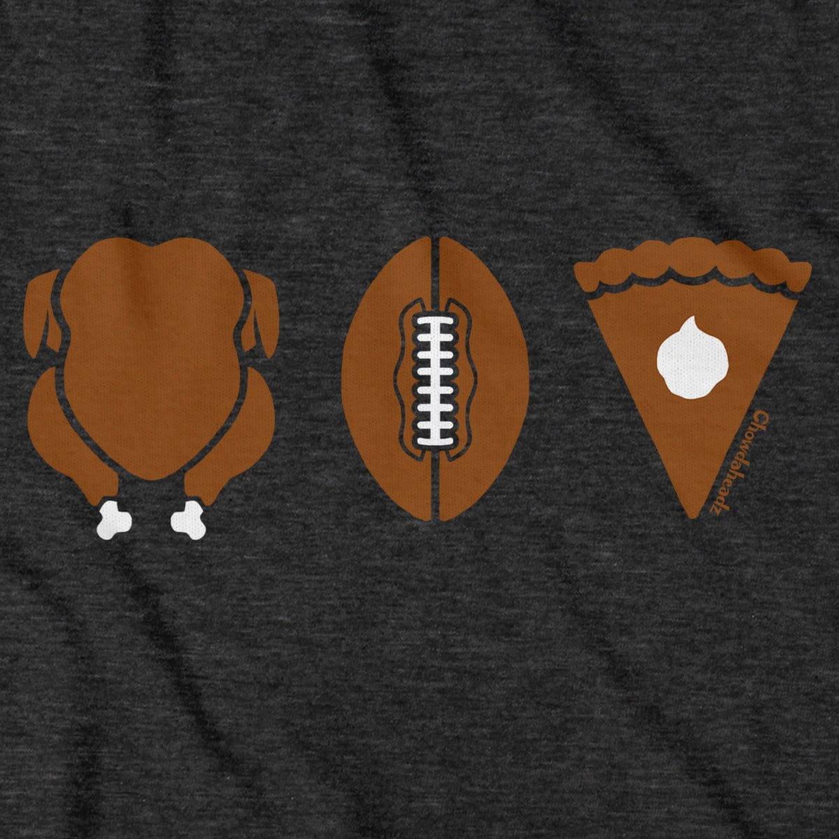 Turkey Football Pie Thanksgiving Hoodie product image 2