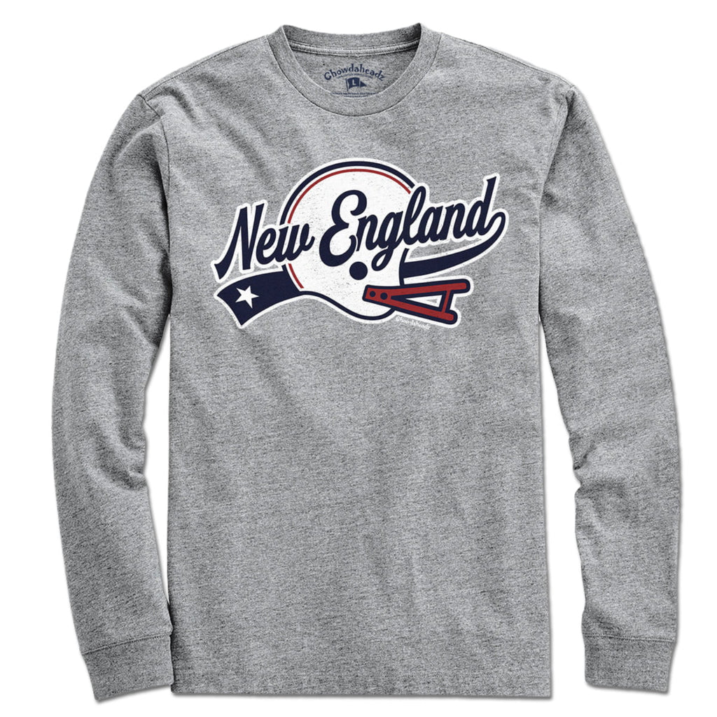 New England Helmet Script T-Shirt product image 5