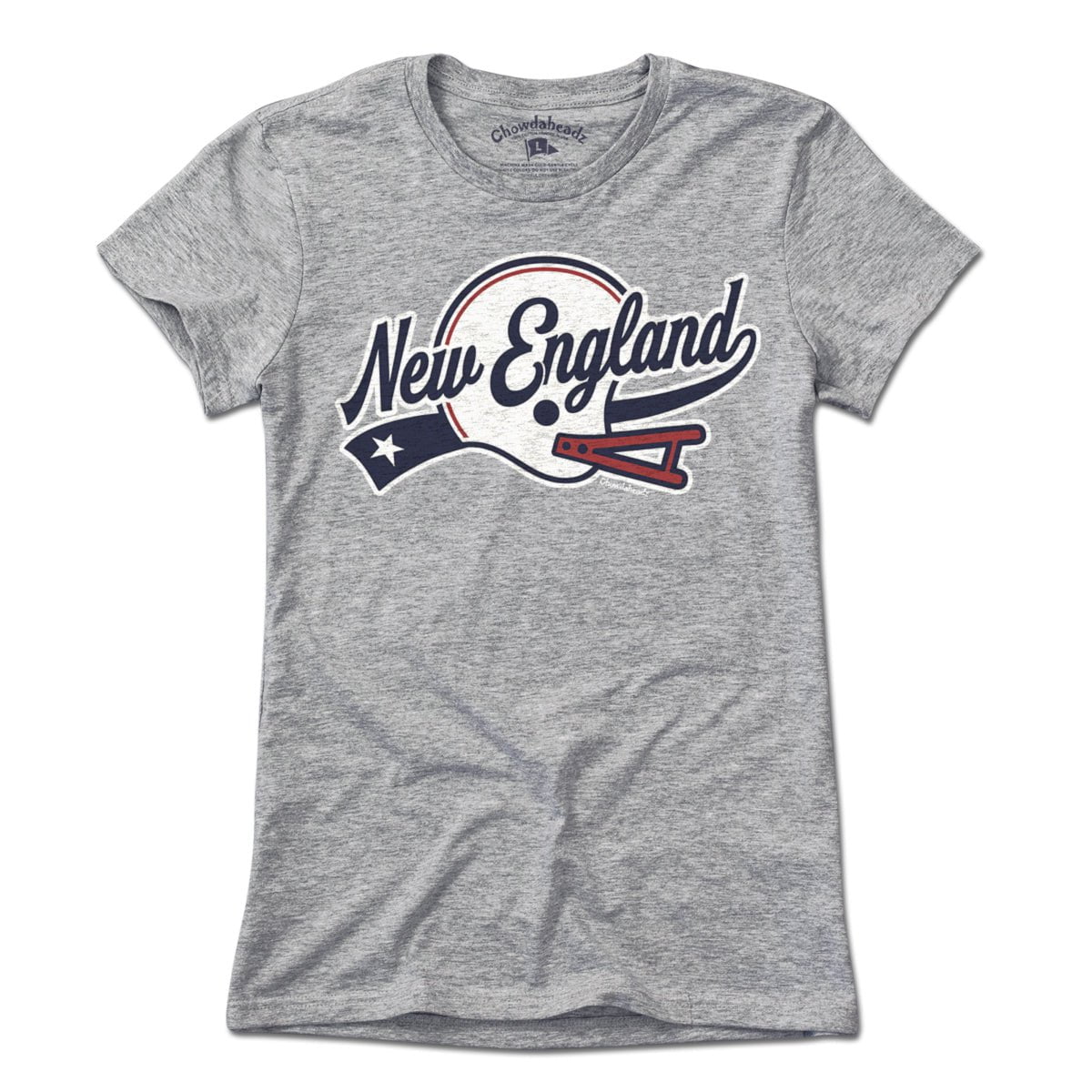 New England Helmet Script T-Shirt product image 7