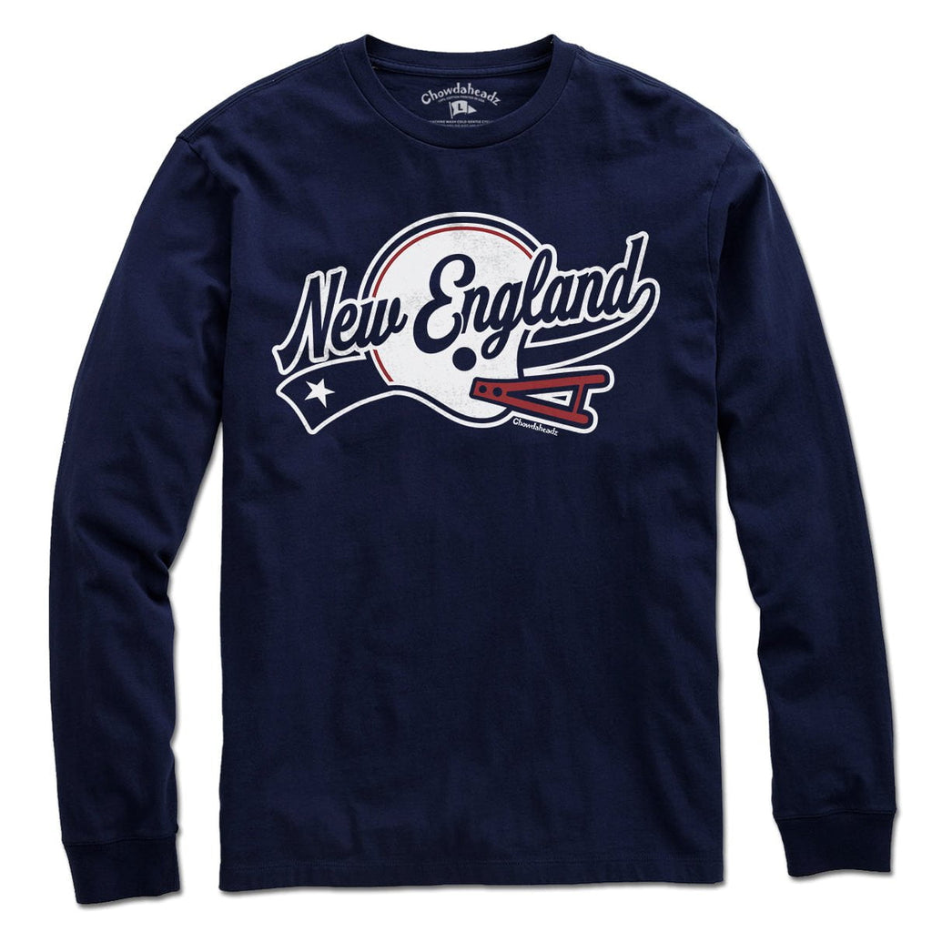 New England Helmet Script T-Shirt product image 6
