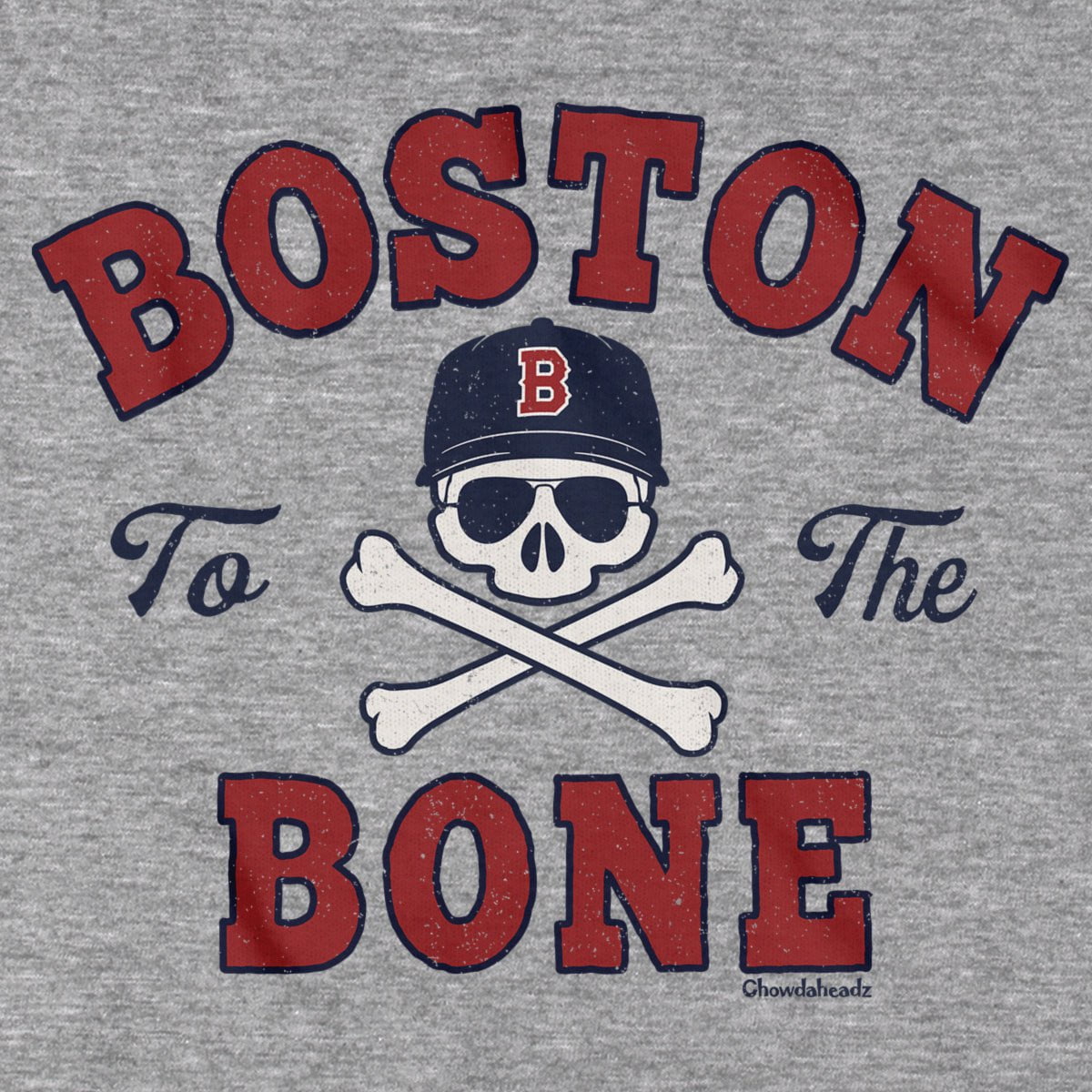 Boston To The Bone Baseball T-shirt product image 2