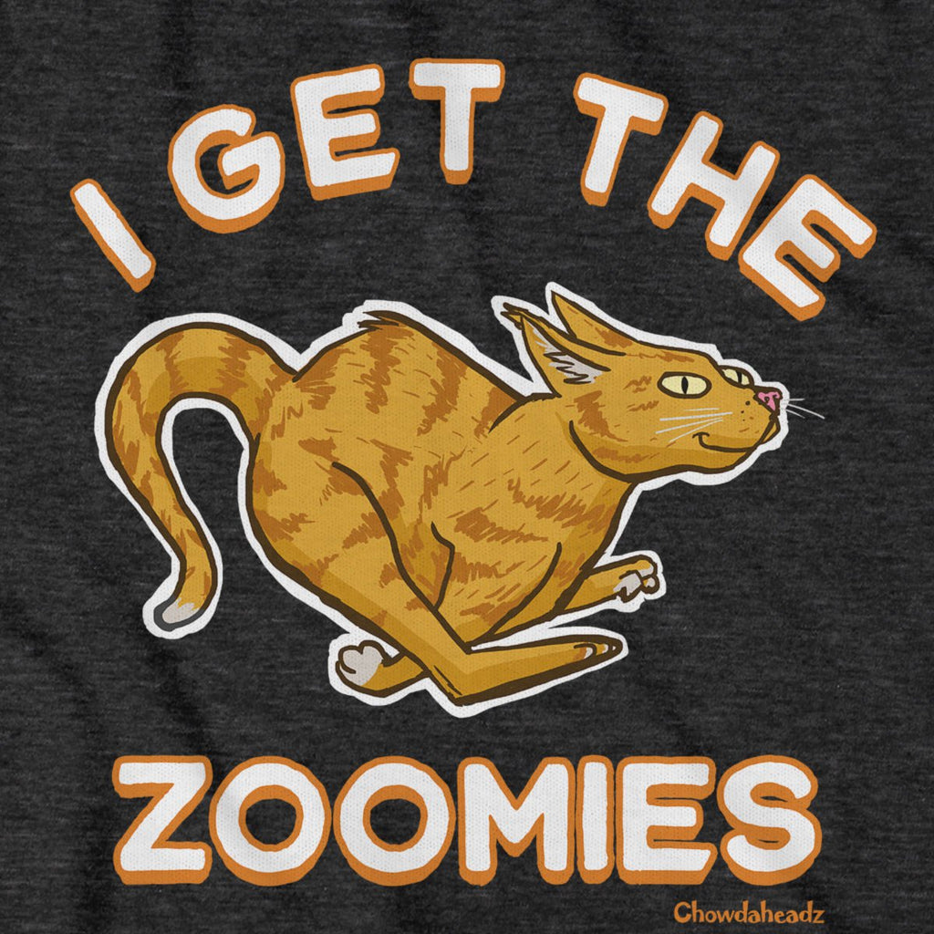 I Get The Zoomies CAT T-Shirt product image 4