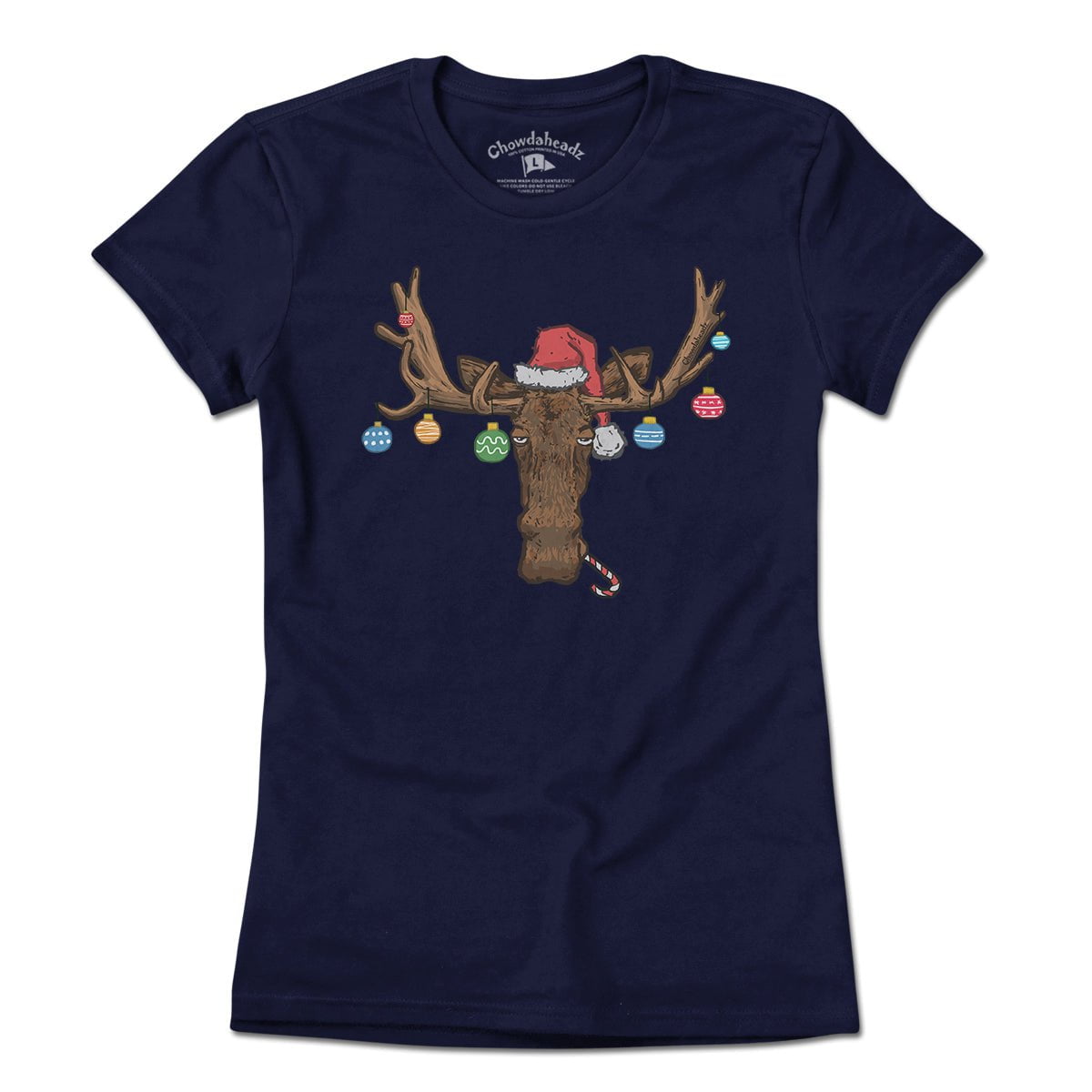 Christmas Moose Ornaments T-Shirt product image 4