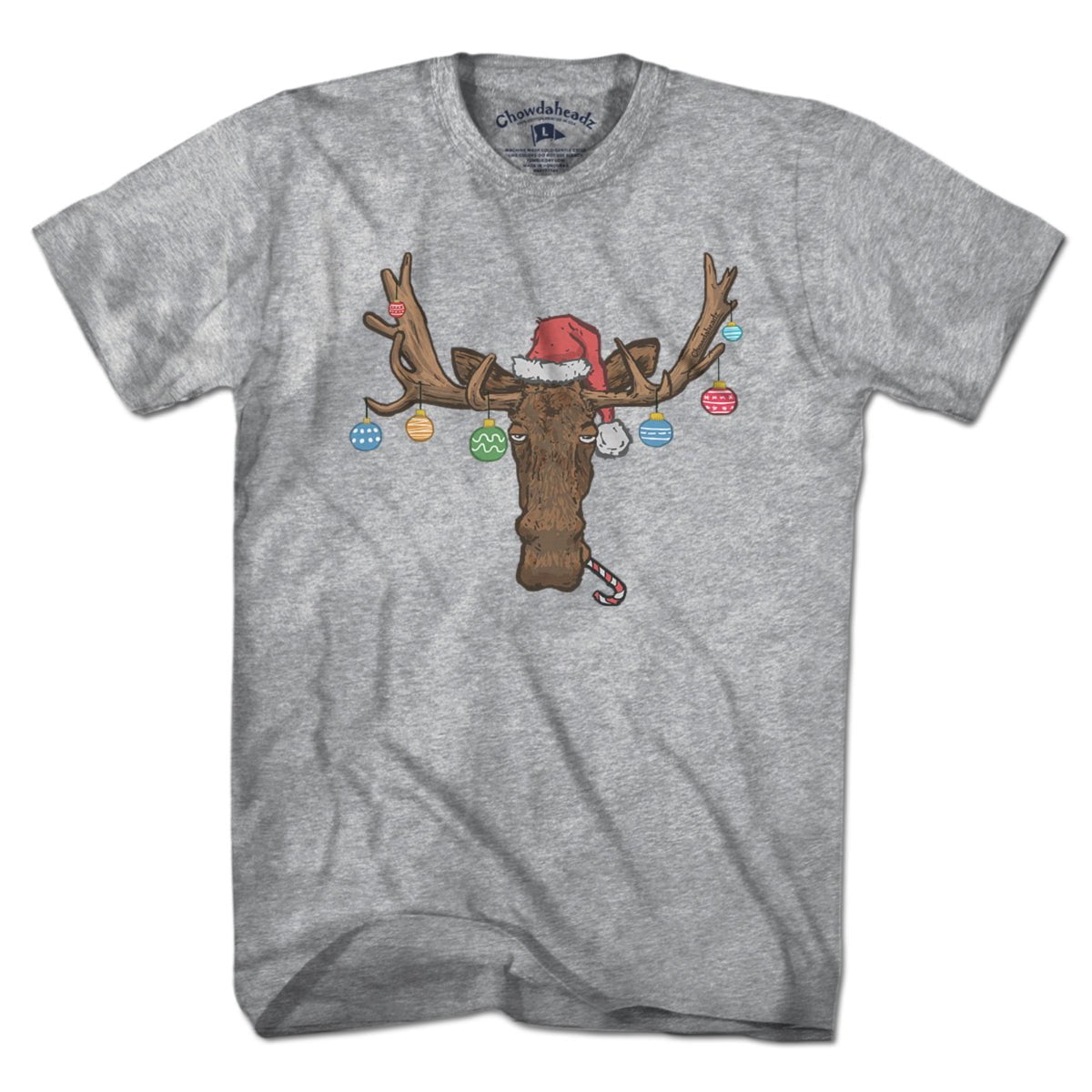 Christmas Moose Ornaments T-Shirt product image 5