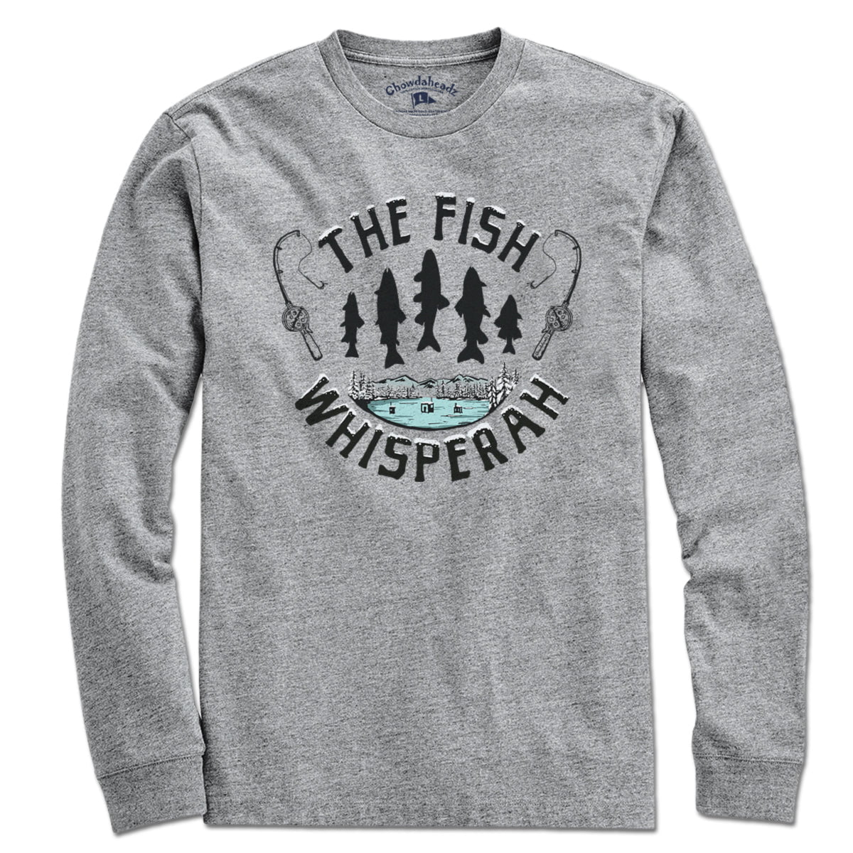 The Ice Fishing Whisperaah T-Shirt product image 4