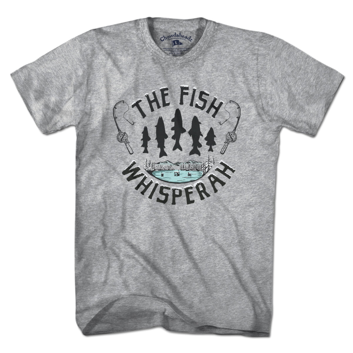 The Ice Fishing Whisperaah T-Shirt product image 1