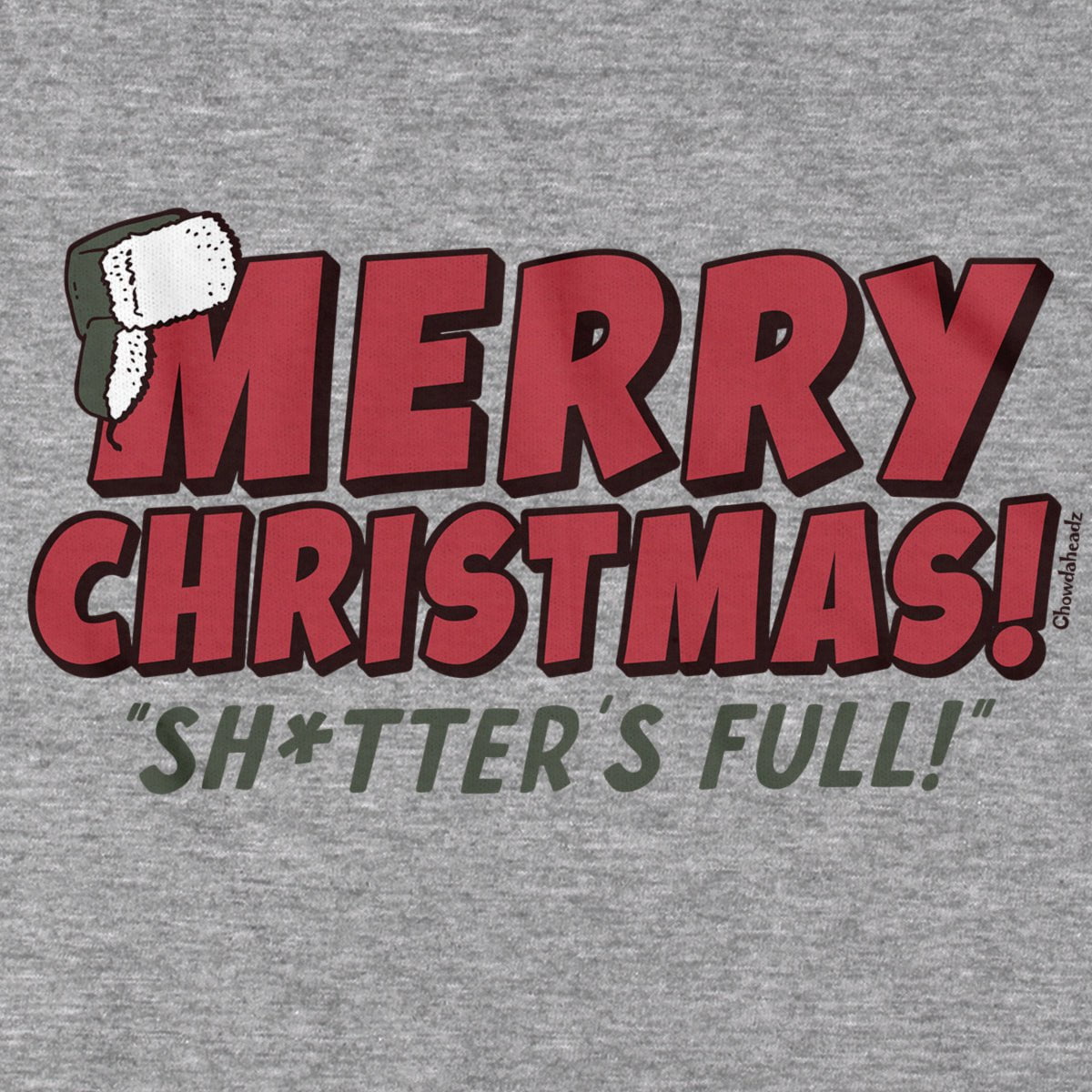 Merry Christmas Sh*tter's Full T-Shirt product image 2