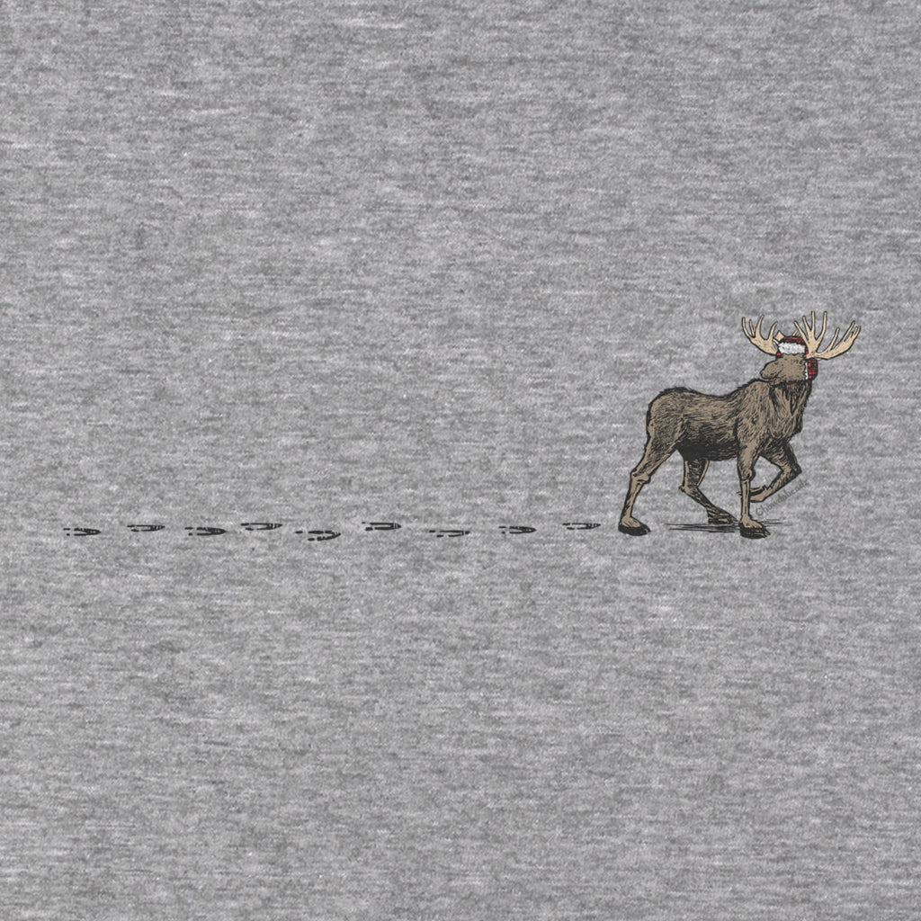 Winter Moose Tracks T-Shirt product image 2