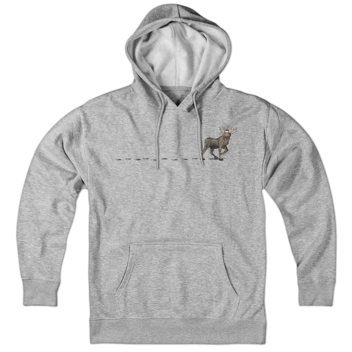 Winter Moose Tracks Hoodie product image 1