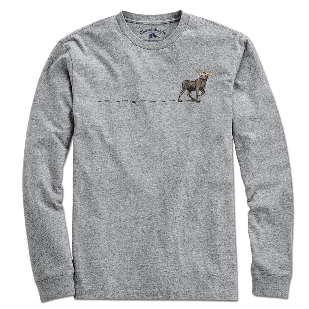 Winter Moose Tracks T-Shirt product image 3