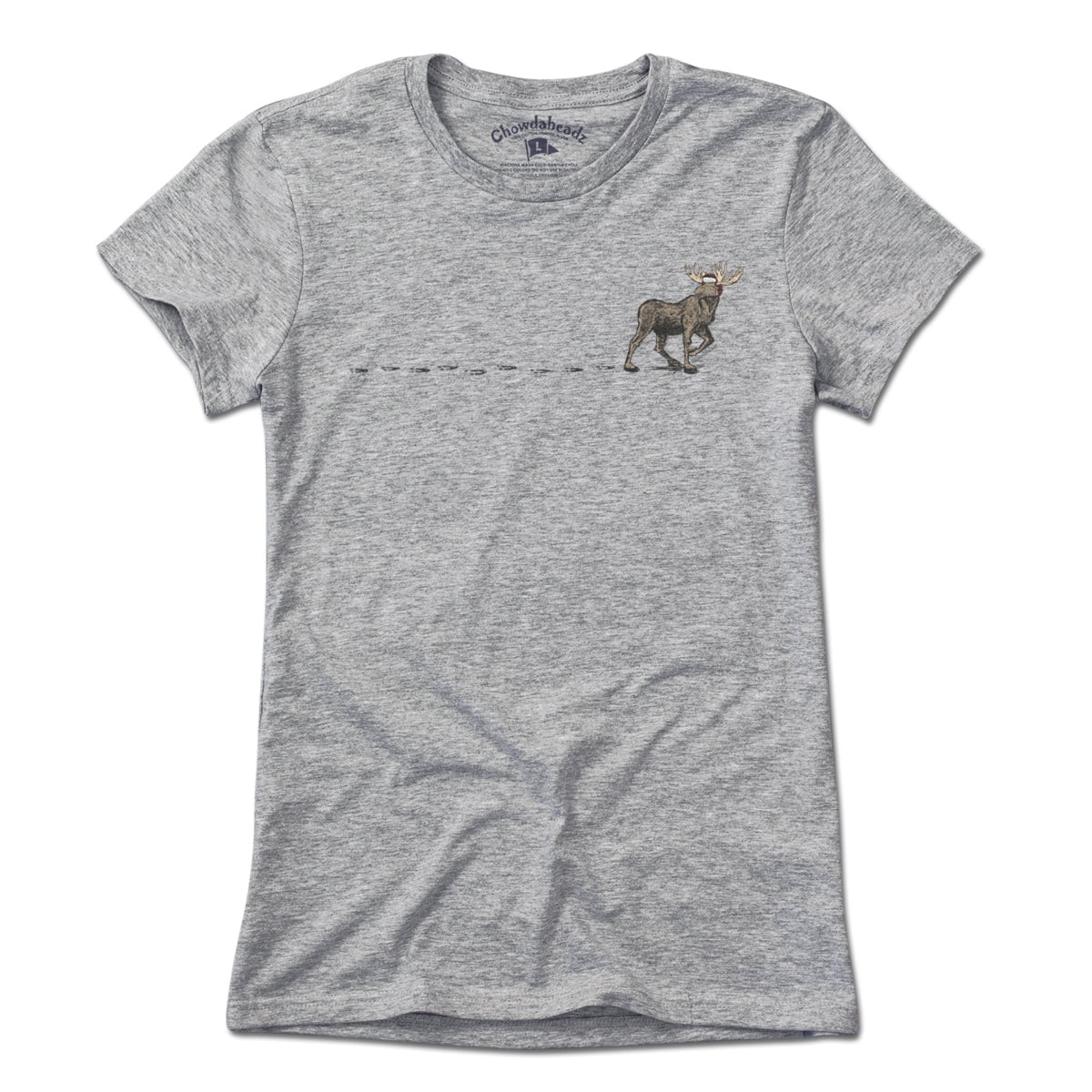 Winter Moose Tracks T-Shirt product image 4