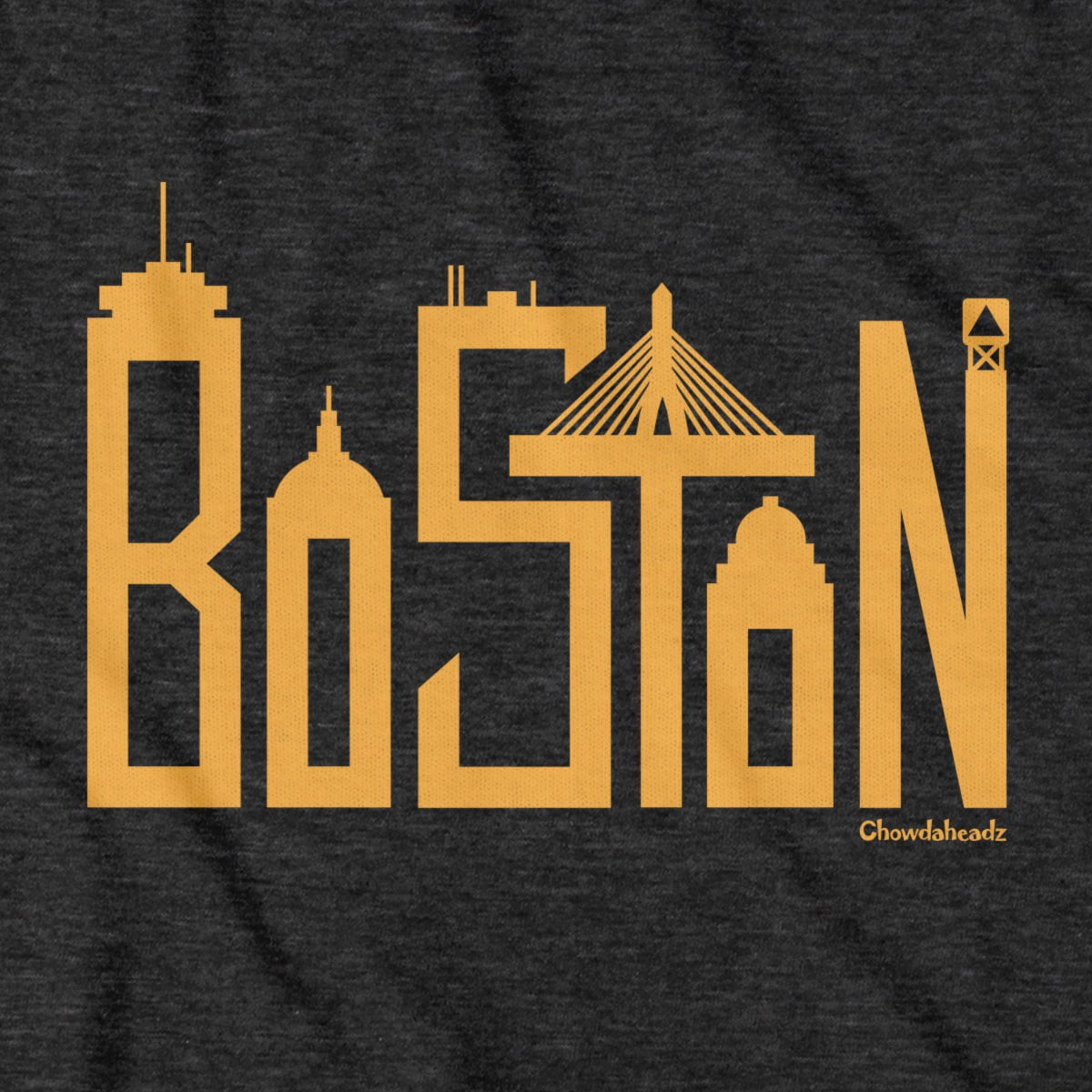 Boston Team Skyline Letters T-shirt product image 5