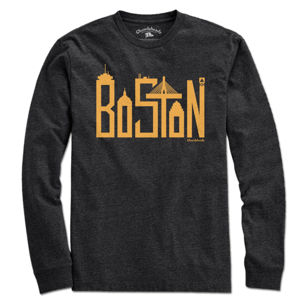 Boston Team Skyline Letters T-shirt product image 7