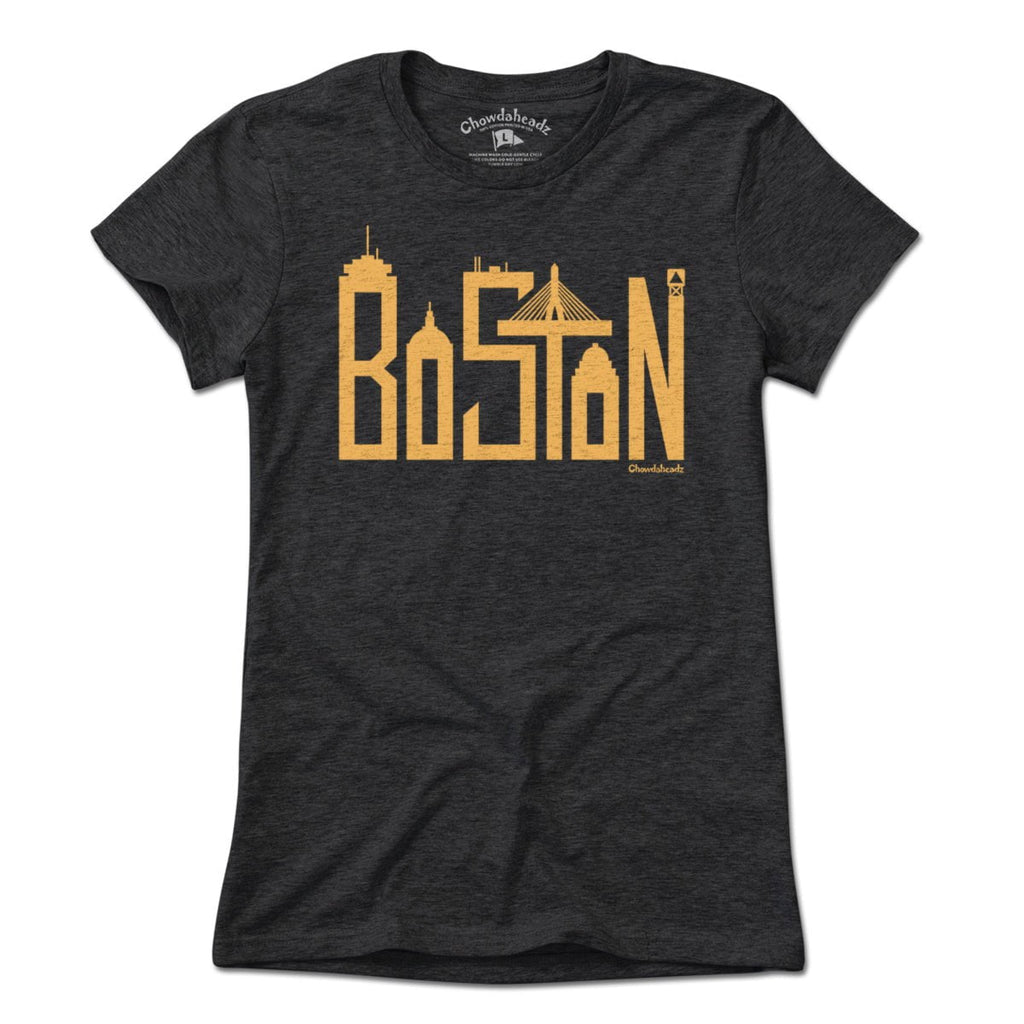 Boston Team Skyline Letters T-shirt product image 6