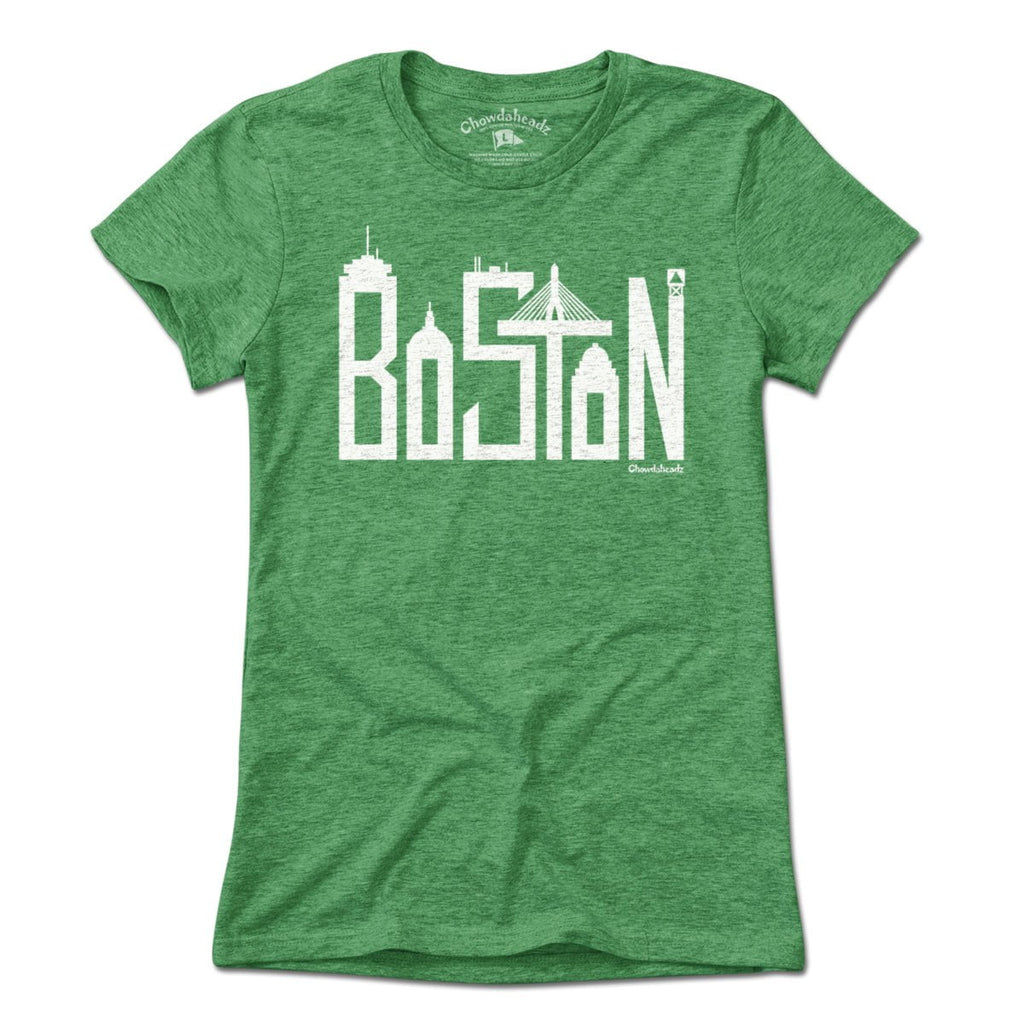 Boston Team Skyline Letters T-shirt product image 3