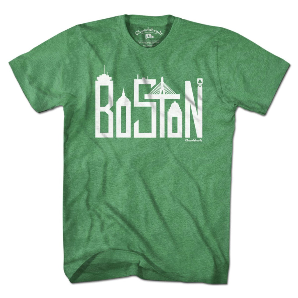 Boston Team Skyline Letters T-shirt product image 1