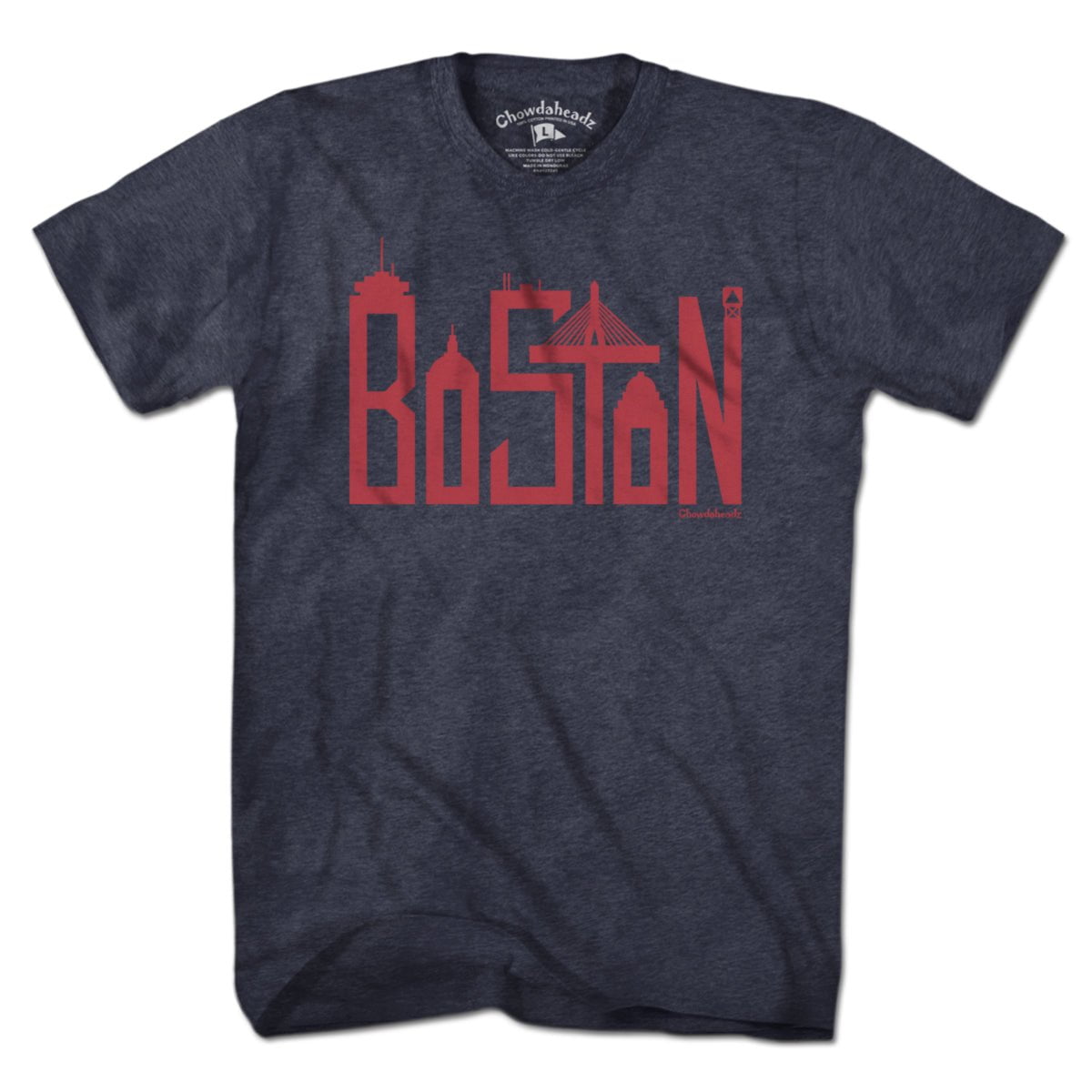 Boston Team Skyline Letters T-shirt product image 8